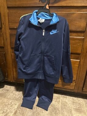 Nike Navy Blue Kids' Track Set